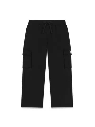 Dolce & Gabbana Kids' Pants In Black