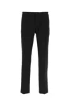 Dolce & Gabbana Black Lanavergine Clothing Trousers In Black