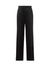 Dolce & Gabbana Straight Leg Tailored Trousers In Black