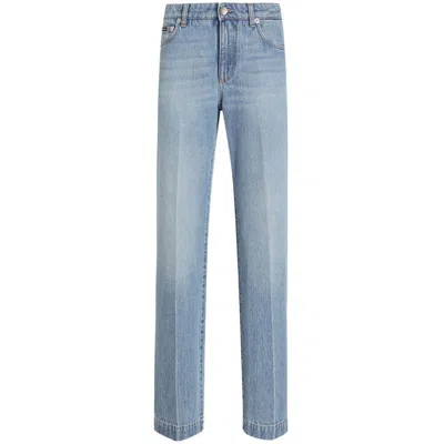 Dolce & Gabbana Pants In Blue