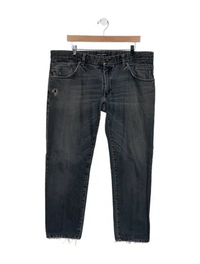Pre-owned Dolce & Gabbana Pants In Blue