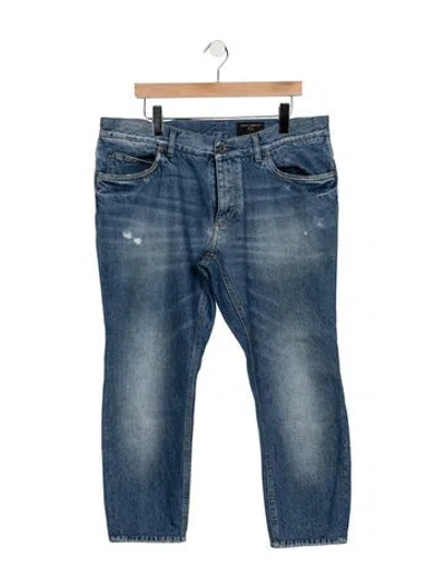 Pre-owned Dolce & Gabbana Pants In Blue