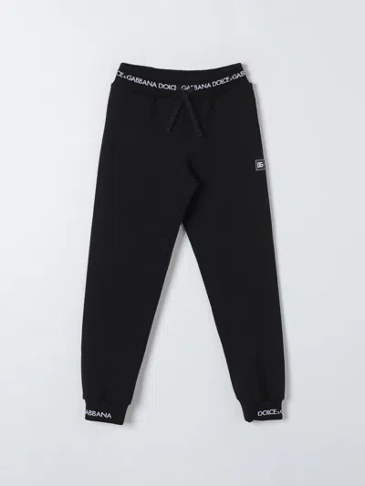 Dolce & Gabbana Trousers  Kids Colour Black