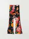 Dolce & Gabbana Floral Pants In Black
