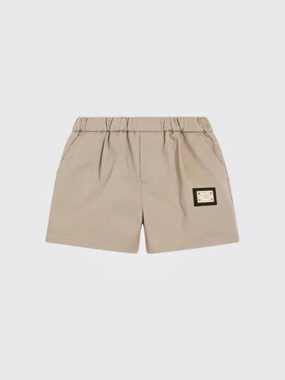 Dolce & Gabbana Babies' Shorts  Kids Color Brown In Neutral