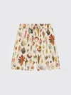 Dolce & Gabbana Seashell Drawstring Shorts In Brown