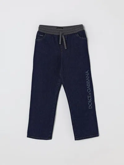 Dolce & Gabbana Jeans  Kids Color Denim In Blue
