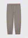 Dolce & Gabbana Pinstripe Trousers In Gray