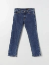 Dolce & Gabbana Jeans  Kids Color Marine In Marine
