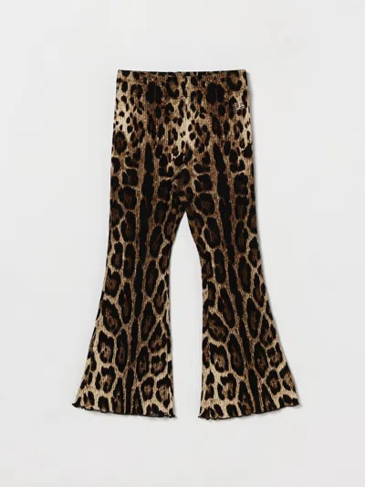 Dolce & Gabbana Pants  Kids Color Multicolor In Brown