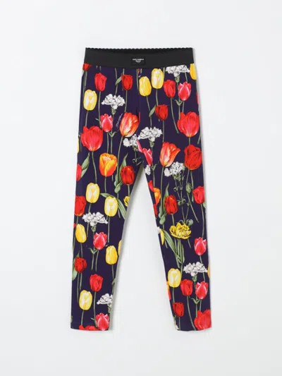 Dolce & Gabbana Pants  Kids Color Multicolor In Bunt