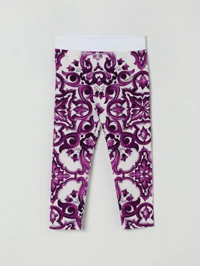 Dolce & Gabbana Pants  Kids Color Violet In Purple