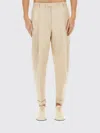 Dolce & Gabbana Linen Pants For Men In Neutral