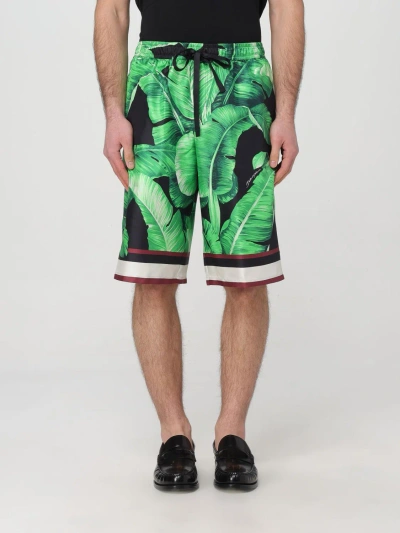 DOLCE & GABBANA SHORT DOLCE & GABBANA MEN COLOR BLACK,f32788002