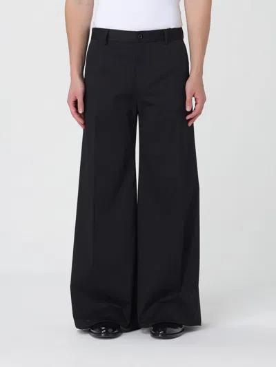 Dolce & Gabbana Tailored Wide-leg Pants In Black