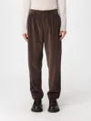 Dolce & Gabbana Pleated Corduroy Regular Trousers In Brown