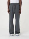 Dolce & Gabbana Elastic Drawstring Sweatpants In Grey