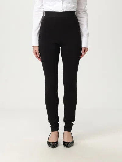DOLCE & GABBANA PANTS DOLCE & GABBANA WOMAN COLOR BLACK,H00982002