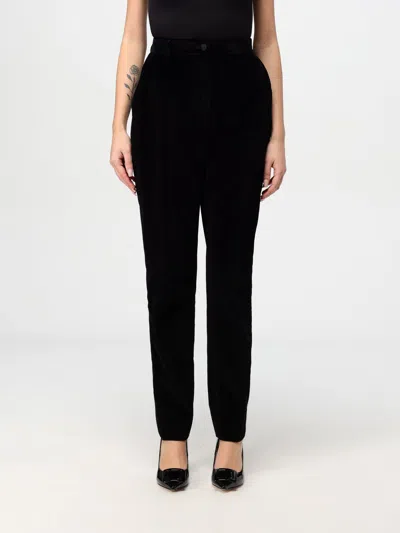 DOLCE & GABBANA PANTS DOLCE & GABBANA WOMAN COLOR BLACK,G12810002