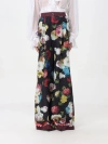 Dolce & Gabbana Multicolor Pants Frontal With Buttons In Multicolor