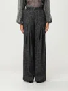 Dolce & Gabbana Wool Trousers With Back Pocket And Pleated Design In Blue