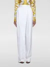 Dolce & Gabbana High-waist Flared Trousers In Weiss