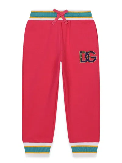 Dolce & Gabbana Kids' Pants In Fuchsia