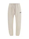Dolce & Gabbana Drawstring Logo-print Track Pants In Gray