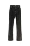 Dolce & Gabbana Charcoal Stretch Corduroy Pant In Grey