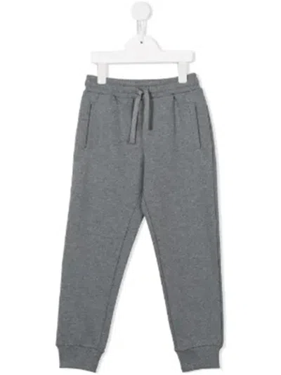 Dolce & Gabbana Kids' Pants In Gray