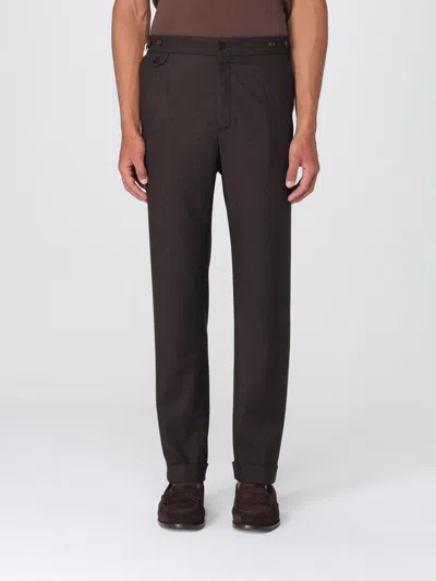 Dolce & Gabbana Pants In Wool Blend In Brown
