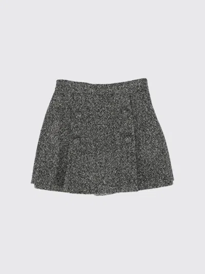 Dolce & Gabbana Pants Kids Color Black In Gray