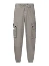 Dolce & Gabbana Light Grey Cargo Trousers In Light Grey