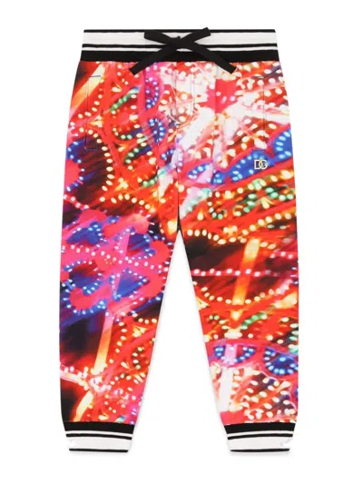 Dolce & Gabbana Kids' Pants In Multicolour