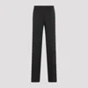 Dolce & Gabbana Elegantly Tailored Wool Blend Pants For Women In Nero