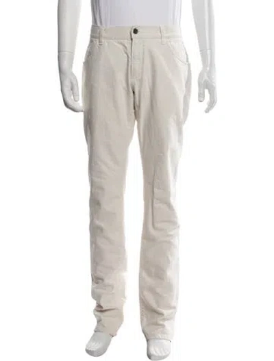 Pre-owned Dolce & Gabbana Pants In Neutrals