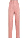 Dolce & Gabbana Pants In Pink