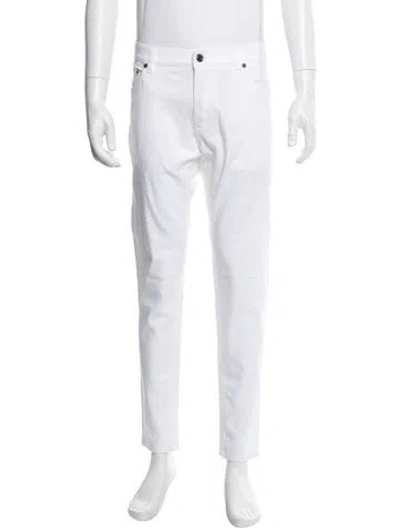 Pre-owned Dolce & Gabbana Pants In White