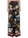 Dolce & Gabbana Multicolor Pants Frontal With Buttons In Multicolor