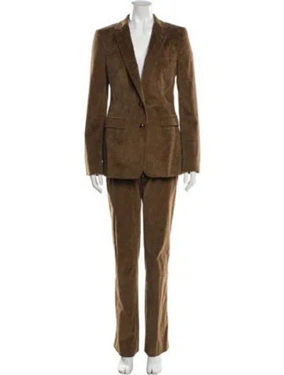 Pre-owned Dolce & Gabbana Pantsuit In Brown