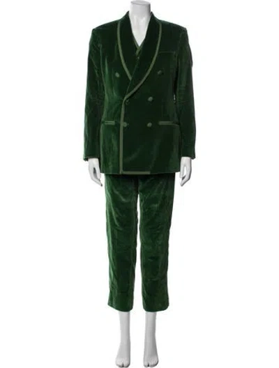 Pre-owned Dolce & Gabbana Pantsuit In Green
