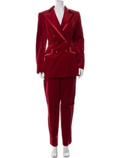 Pre-owned Dolce & Gabbana Pantsuit W/ Tags In Red