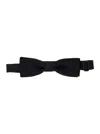 Dolce & Gabbana Black Bowtie With Logo Patch On The Rear And Rear Hook Closure