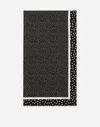 Dolce & Gabbana Polka Dot-print Cotton Sarong In Print