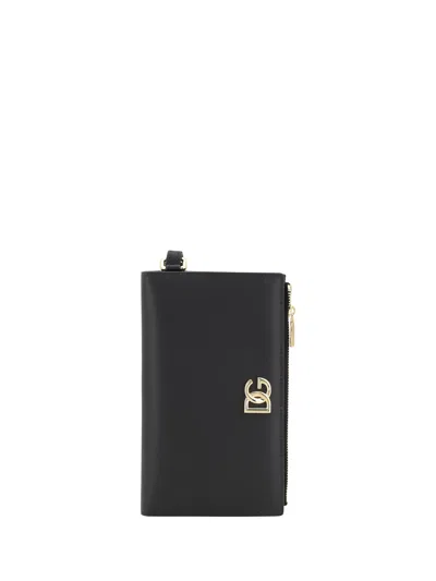 Dolce & Gabbana Passport Holder In Black