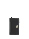 Dolce & Gabbana Women 'dg' Passport Holder In Nero