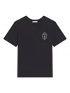 Dolce & Gabbana Patch-detail Jersey T-shirt In Blue