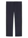 Dolce & Gabbana Patch-detail Trousers In Blue
