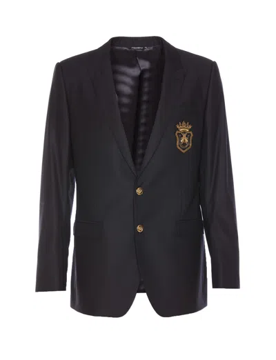 DOLCE & GABBANA PATCH MARTINI JACKET