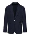 Dolce & Gabbana Patch-pockets Single-breasted Blazer In Black